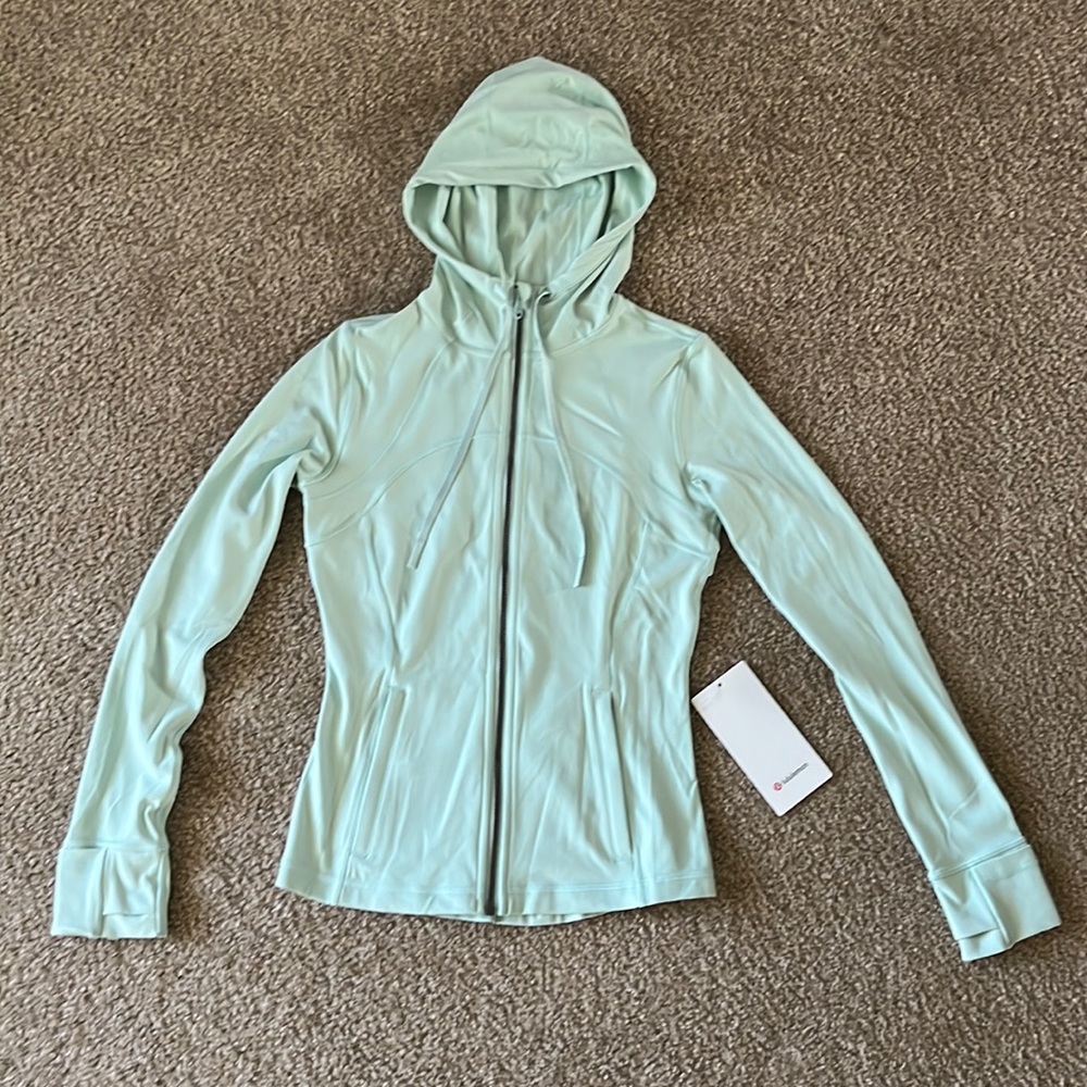 NWT LULULEMON Delicate Mint Hooded Define Jacket 6